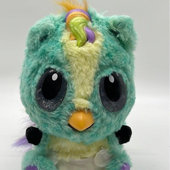Hatchimals Interactive Hatchi Babies 19133 Mint Green/white/Yellow Bird - Picture 2 of 8